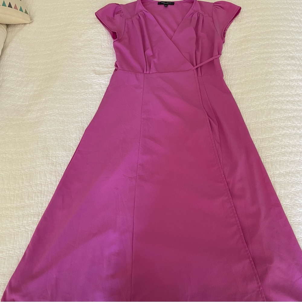 Romeo & Juliet Couture Pink Wrap Midi Dress